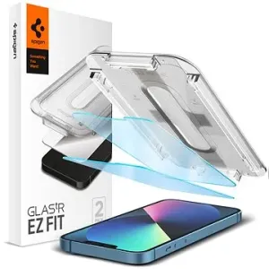 Spigen Glass tR EZ Fit 2 Pack Transparency Sensor Open iPhone 14 Plus/13 Pro Max