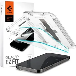Spigen tR EZ Fit Transparency Sensor Open Schutzglas für das iPhone 14 Pro Max - 2 Stück Packung