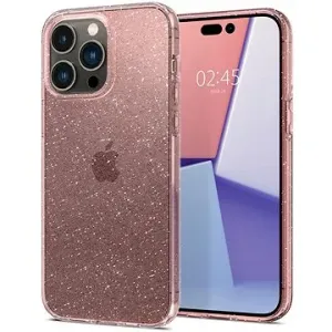 Spigen Liquid Crystal Glitter Rose Quartz Cover für das iPhone 14 Pro