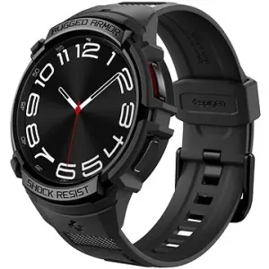 Spigen Rugged Armor Pro Black Samsung Galaxy Watch6 Classic 43mm