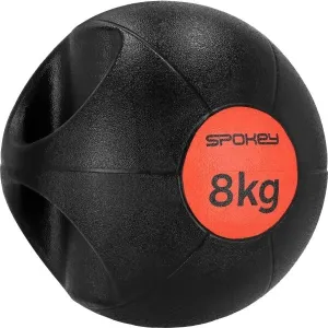 Spokey GRIPI Medizinball, schwarz, größe 8 KG