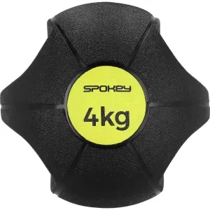 Spokey GRIPI Medizinball, schwarz, größe 4 KG