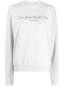 SPORTY & RICH - Ny Health Club Cotton Sweatshirt #1407271