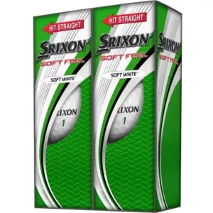SRIXON SOFT FEEL 6 pcs Golfbälle, weiß, größe