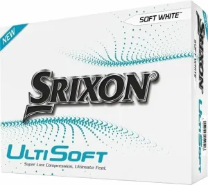 SRIXON ULTISOFT 12 pcs Golfbälle, weiß, veľkosť os