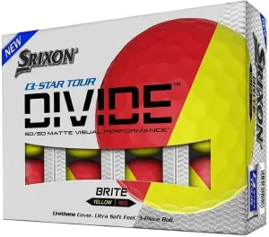 Srixon Q-Star Golf Balls Yellow/Red