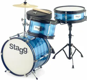 Stagg TIM JR 3/12B BL Kinder Schlagzeug Rot Blue #1460979