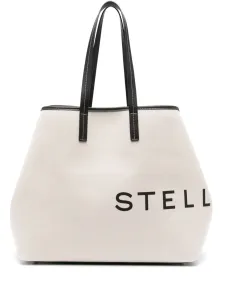 STELLA MCCARTNEY - Logo Canvas Tote Bag