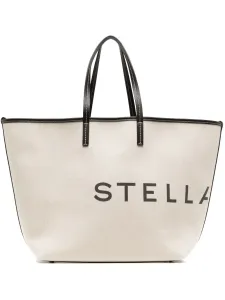 STELLA MCCARTNEY - Logo Canvas Tote Bag #1527004