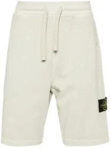 STONE ISLAND - Bermuda Shorts In Cotton