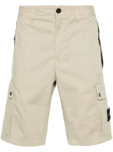 STONE ISLAND - Cotton Bermuda Shorts #1566835