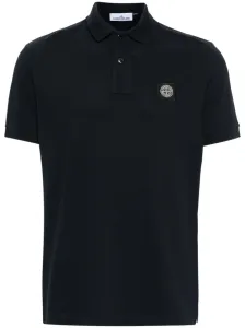 STONE ISLAND - Cotton Polo Shirt With Logo #1517537