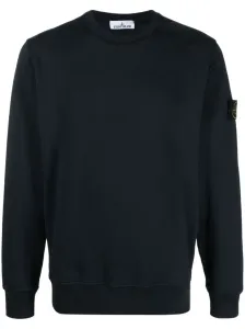 STONE ISLAND - Logo Cotton Sweatshirt #1509788