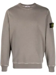 STONE ISLAND - Logo Cotton Sweatshirt #1525796