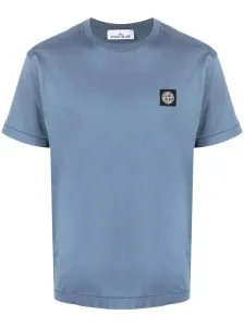 STONE ISLAND - Cotton T-shirt