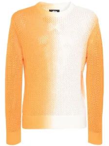 STUSSY - Tie-dye Print Cotton Sweater