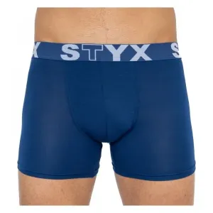 Styx MEN'S BOXERS LONG SPORTS RUBBER Boxershorts, blau, größe