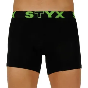 Styx MEN'S BOXERS LONG SPORTS RUBBER Boxershorts, schwarz, größe