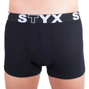 Styx MEN'S BOXERS SPORTS RUBBER Boxershorts, schwarz, größe