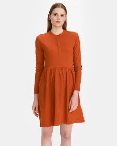 SuperDry Jersey Mini Kleid Orange