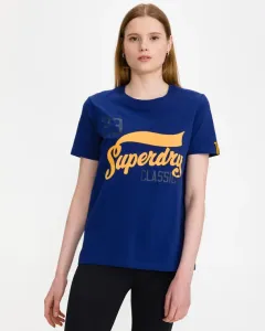 SuperDry Collegiate Cali State T-Shirt Blau