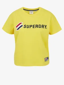 SuperDry Sportstyle Graphic Boxy T-Shirt Gelb #543845