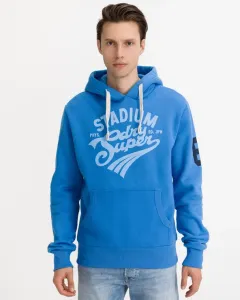 SuperDry Collegiate Graphic Sweatshirt Blau