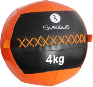 SVELTUS WALL BALL 4 KG Medizinball, orange, größe