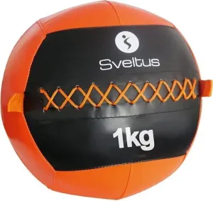 SVELTUS WALL BALL 1 KG Medizinball, orange, größe