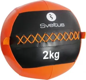 SVELTUS WALL BALL 2 KG Medizinball, orange, veľkosť 2 KG