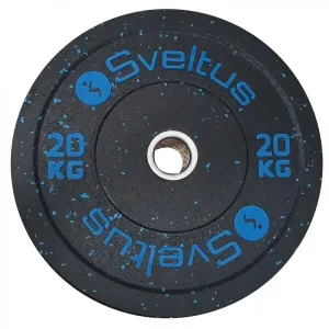 SVELTUS OLYMPIC DISC BUMPER 20 kg x 50 mm Gewichtsscheibe, schwarz, größe
