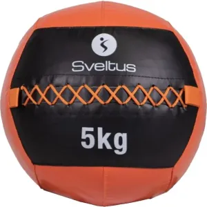 SVELTUS WALL BALL 5 KG Medizinball, orange, veľkosť 5 KG