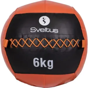 SVELTUS WALL BALL 6 KG Medizinball, orange, größe