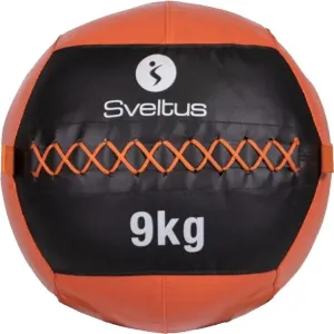 SVELTUS WALL BALL 9 KG Medizinball, orange, größe