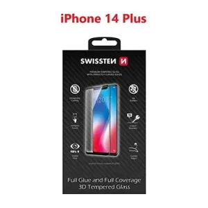 Swissten 3D Full Glue für Apple iPhone 14 Plus schwarz