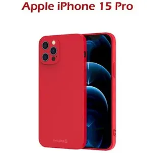 Swissten Soft Joy für Apple iPhone 15 Pro rot
