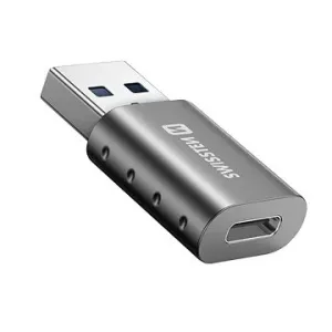 Swissten Adapter USB-A (M) / USB-C (F)