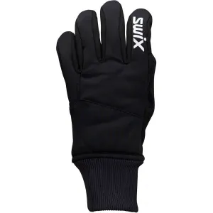 Swix POLLUX JRN Kinder Handschuhe, schwarz, veľkosť 5