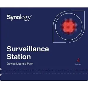 Synology NAS 4 Lizenz für zusätzliche IP-Kameras der Surveillance-Station