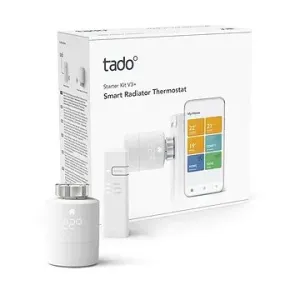 Tado Smart Thermostat-Kopf V3+ Basis-Set, inkl. Internet-Schnittstelle