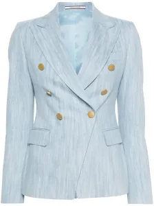 TAGLIATORE - Cotton Double-breasted Jacket