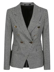 TAGLIATORE - Wool And Cashmere Blend Double-breasted Jacket #1512120