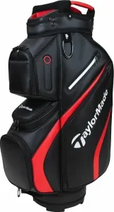 TaylorMade Deluxe Cart Bag Black/Red Golfbag
