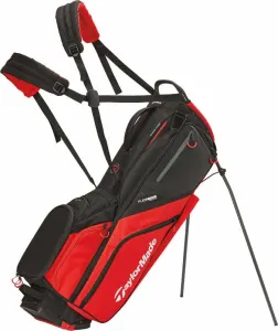 TaylorMade Flex Tech Crossover Stand Bag Black/Red Golfbag