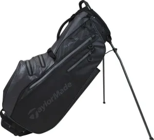 TaylorMade Flextech Waterproof Black/Charcoal Golfbag