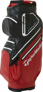 TaylorMade Storm Dry Cart Bag Red/Black Golfbag