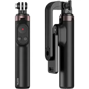 Telesin 3in1 Selfie-Stick 130 cm mit Steuerung für GoPro und Handys