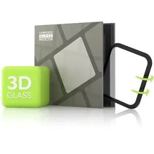 Tempered Glass Protector für Apple Watch 4/5/6/SE/SE (2022) 40mm, 3D Glas Schwarz