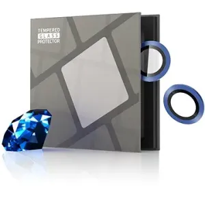 Tempered Glass Protector Saphir für iPhone 12 / 12 mini Kamera, blau, 0,3 Karat