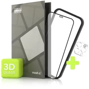 Tempered Glass Protector für iPhone 12 Pro Max, 3D + Kameraglas + Einbaurahmen